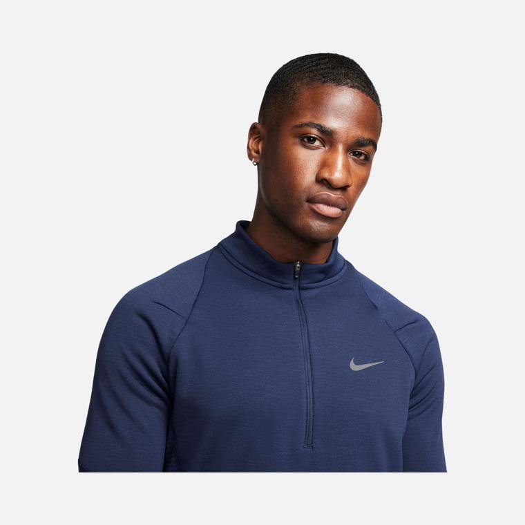 Nike Repel Therma-Fit 1/2-Zip Running Long-Sleeve Erkek Tişört