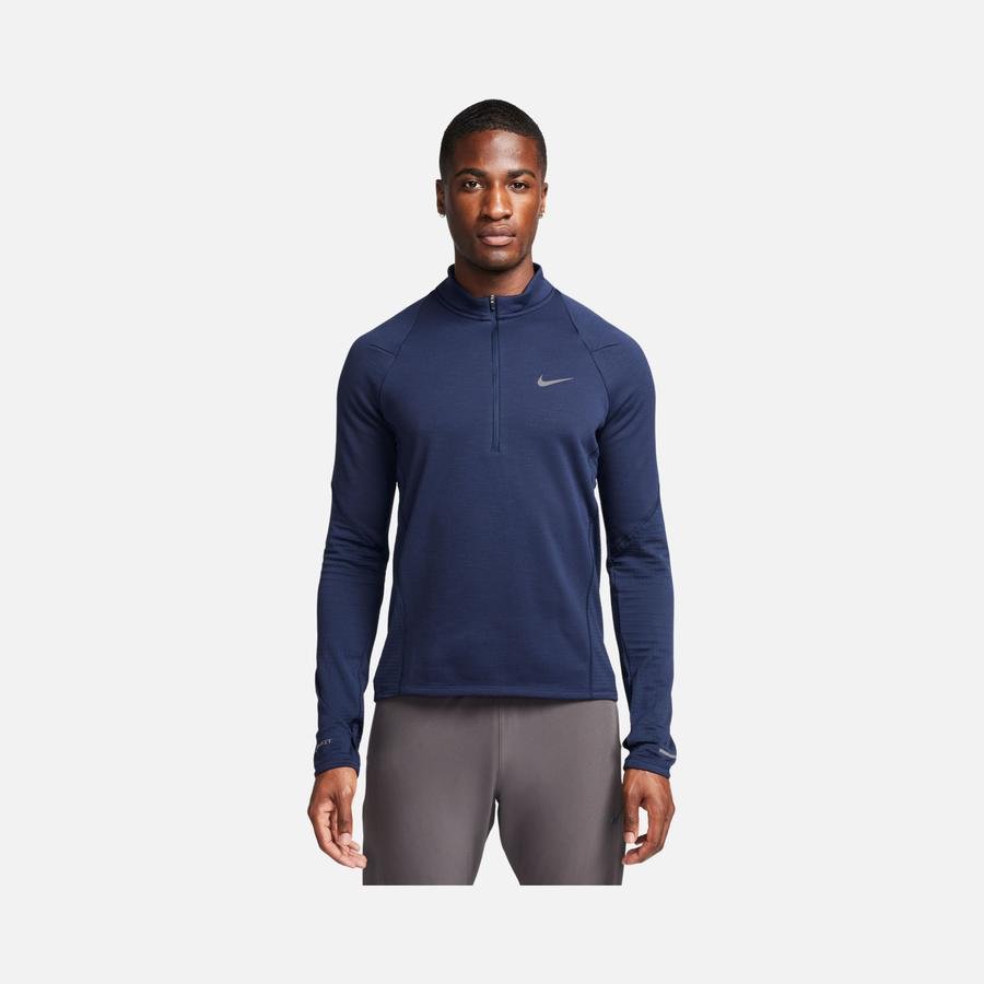  Nike Repel Therma-Fit 1/2-Zip Running Long-Sleeve Erkek Tişört