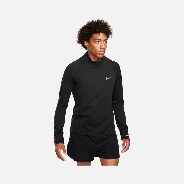 Мужская футболка Nike Repel Therma-Fit 1/2-Zip Long-Sleeve для бега