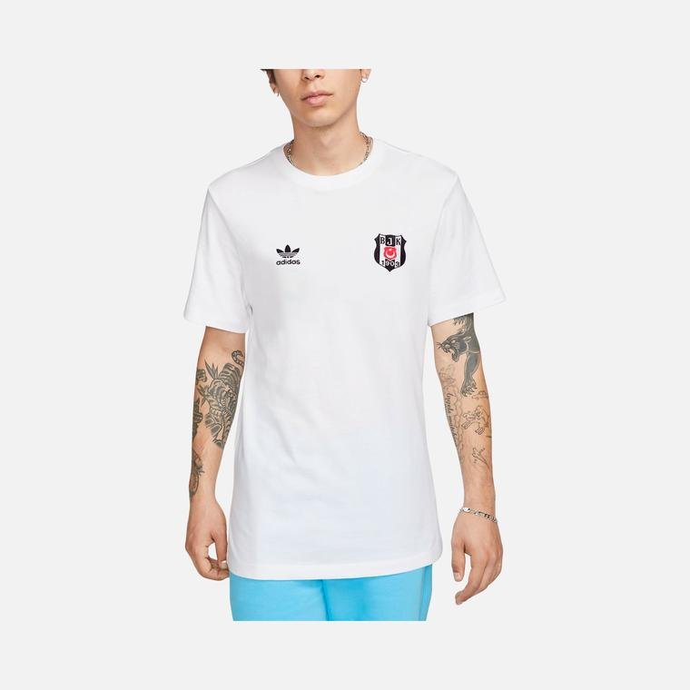 adidas Beşiktaş Essential Logo Short-Sleeve Erkek Tişört