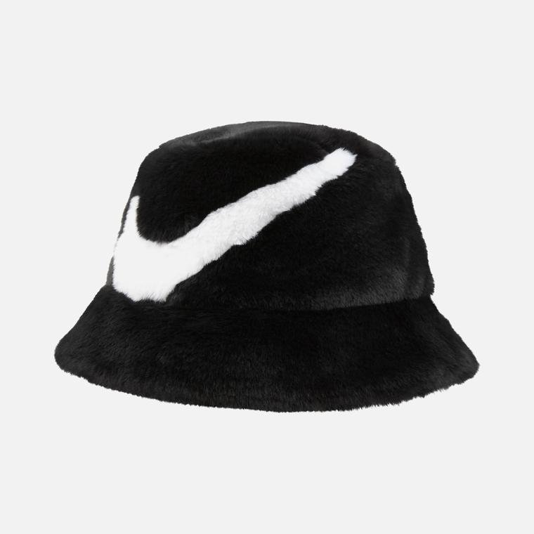 Nike Sportswear Apex Faux-Fur Swoosh Bucket Kadın Şapka