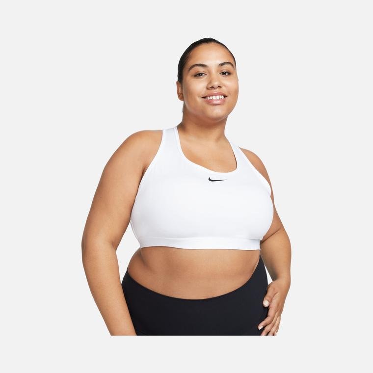 Nike Swoosh Medium-Support Padded Training (Plus Size) Kadın Bra