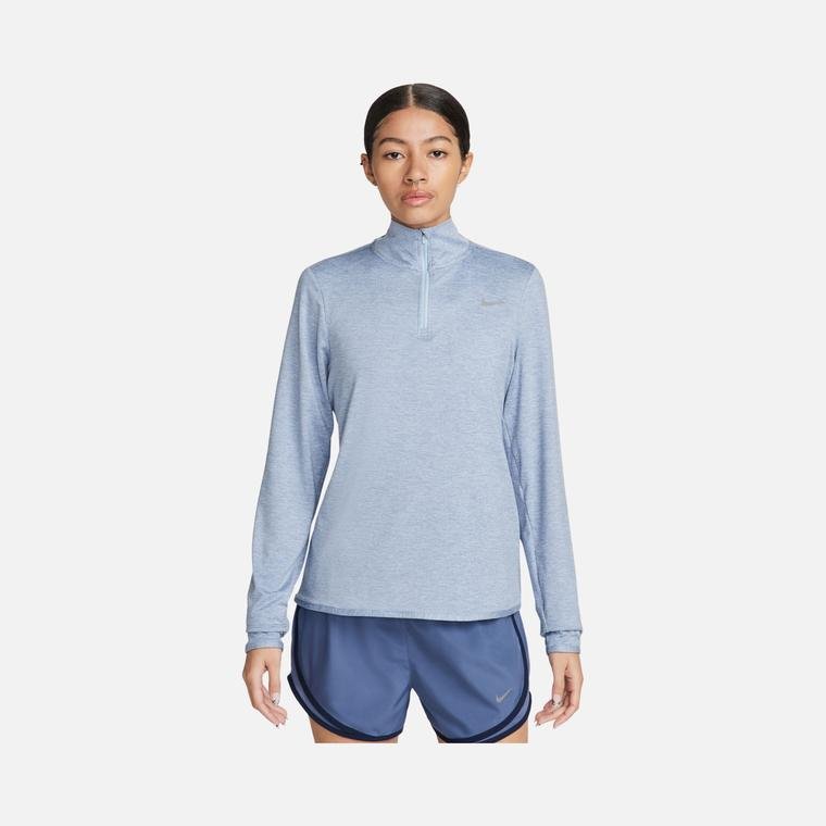 Nike Dri-Fit Swift Element UV 1/4-Zip Running Long-Sleeve Kadın Tişört