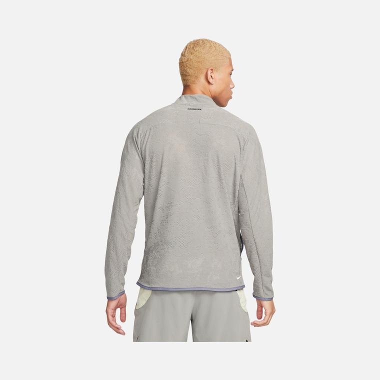 Nike Trail Dri-Fit 1/2-Zip Running Long-Sleeve Erkek Tişört