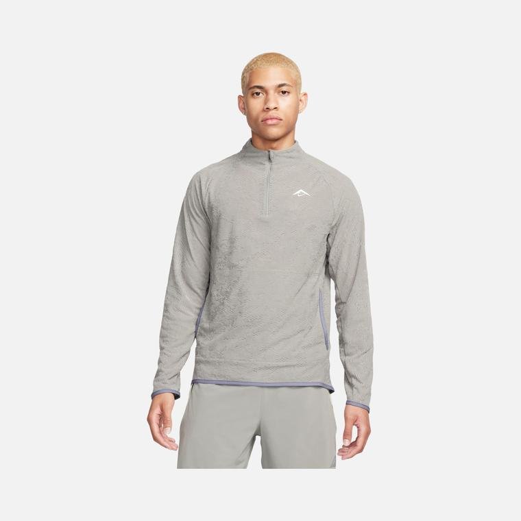Мужская футболка Nike Trail Dri-Fit 1/2-Zip Long-Sleeve для бега
