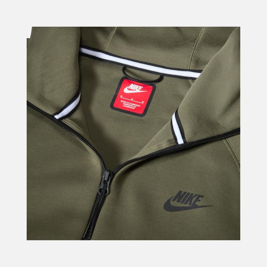  Nike Sportswear Tech Fleece Windrunner Full-Zip Hoodie Erkek Sweatshirt