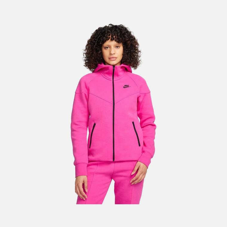 Женское худи Nike Sportswear Tech Fleece Windrunner SS24 Full-Zip Hoodie для бега