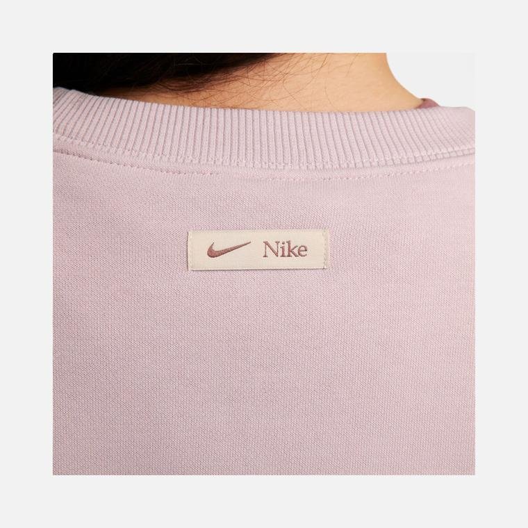 Nike Sportswear Phoenix Fleece Oversized Crew-Neck Logo Kadın Sweatshirt