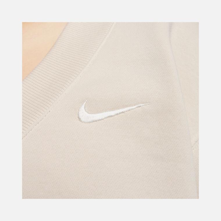 Nike Sportswear Phoenix Fleece Cropped V-Neck  Kadın Sweatshirt