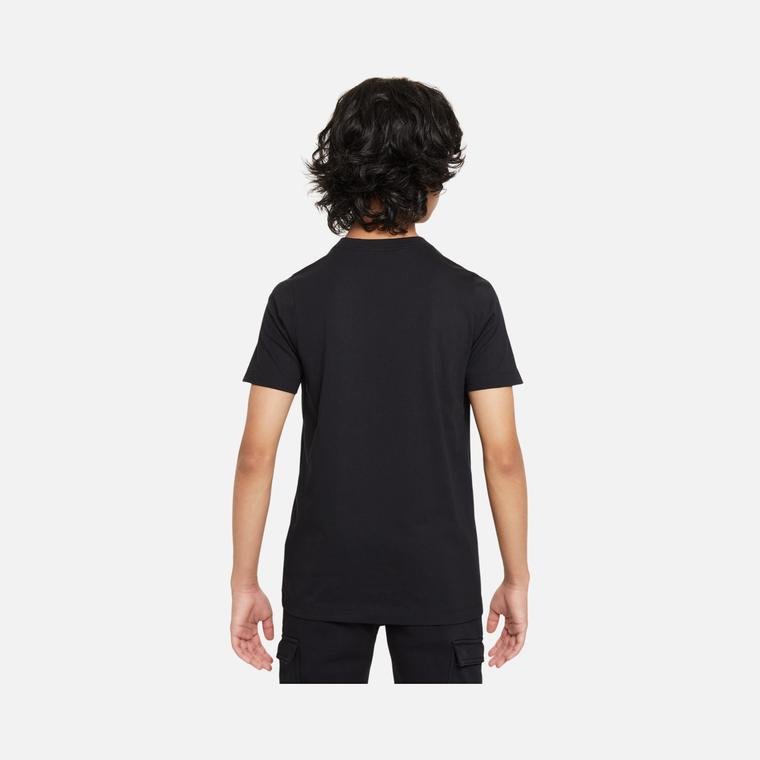 Nike Sportswear ''Multi Spray Paint Swoosh Logo'' Short-Sleeve (Boys') Çocuk Tişört