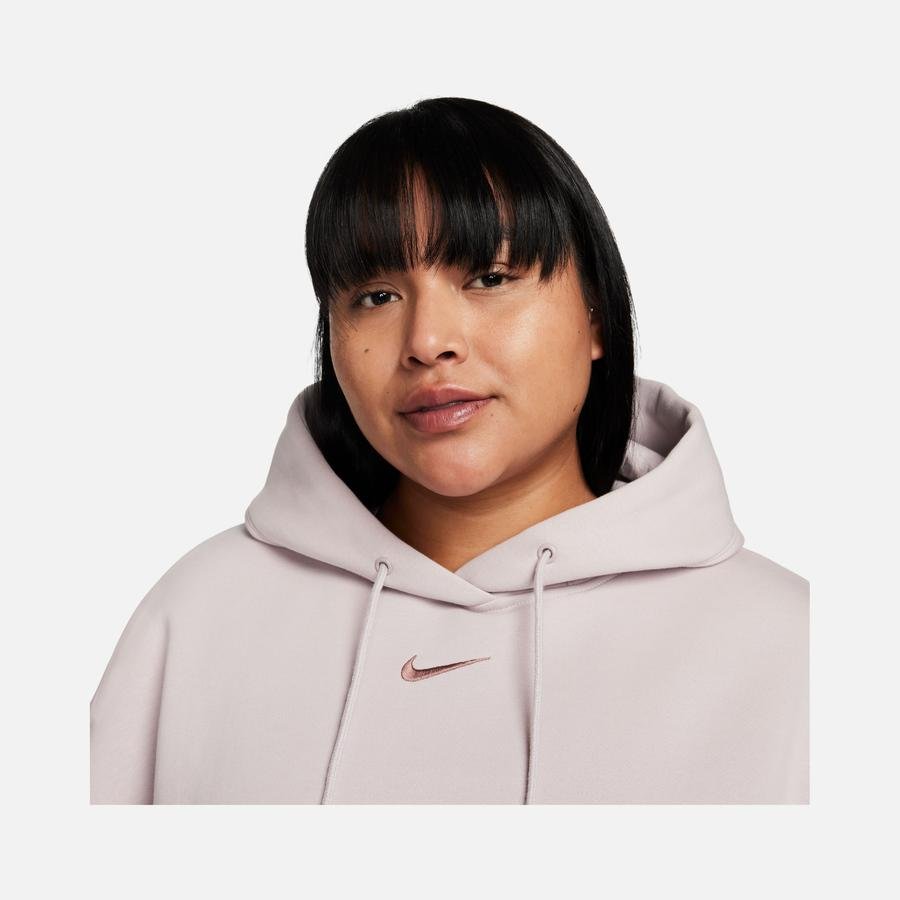  Nike Sportswear Phoenix Fleece Oversized Logo Hoodie (Plus Size) Kadın Sweatshirt