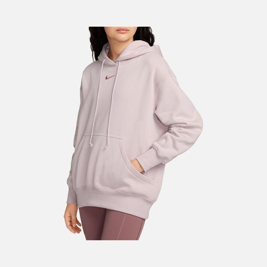  Nike Sportswear Phoenix Fleece Oversized Logo Hoodie Kadın Sweatshirt
