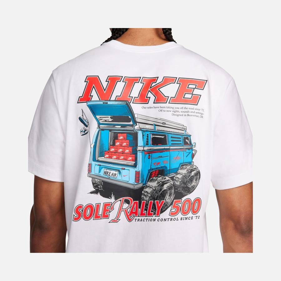  Nike Sportswear Sole Rally 500 Graphic Short-Sleeve Erkek Tişört