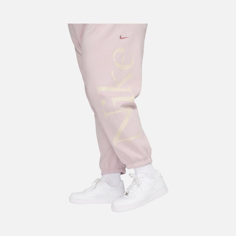 Nike Sportswear Phoenix Fleece Oversized Logo Graphic (Plus Size) Kadın Eşofman Altı