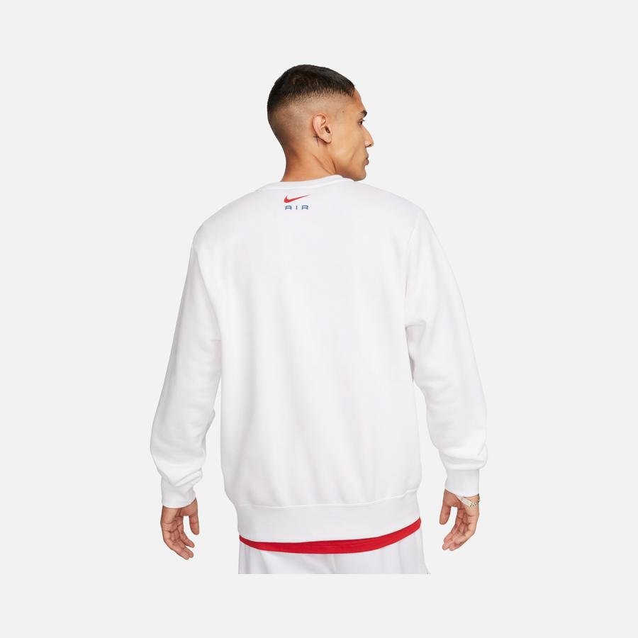  Nike Sportswear Swoosh Air Graphic Fleece Crew-Neck Erkek Sweatshirt