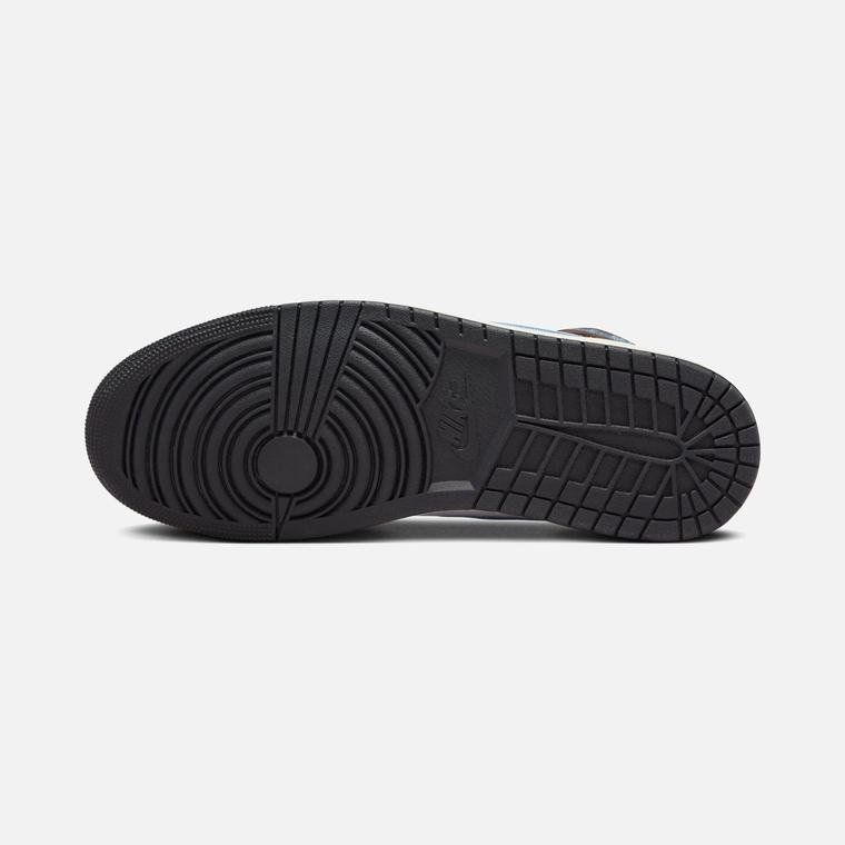 Nike Air Jordan 1 Mid SE ''Embroidered Swoosh & Brand'' Erkek Spor Ayakkabı