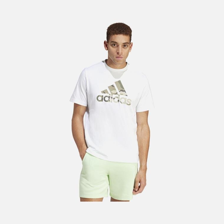adidas Sportswear Camouflage Badge of Sport Graphic Short-Sleeve Erkek Tişört