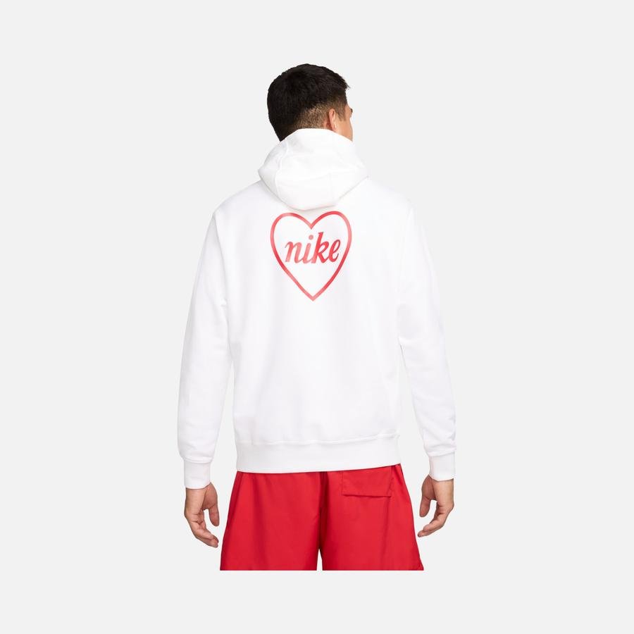 Nike Sportswear French Terry ''Valentine's day'' Pullover Hoodie Erkek Sweatshirt