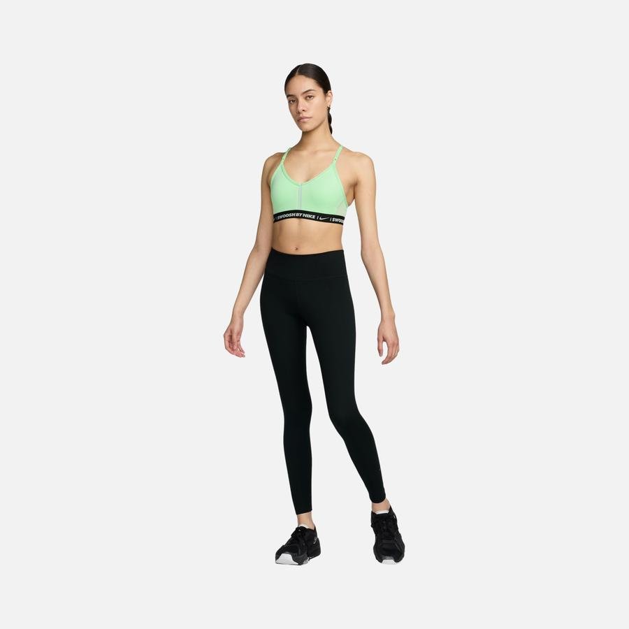 Nike Dri-Fit Indy ''Transparent Swoosh Detail'' Lightly Supported Padded Training Kadın Bra