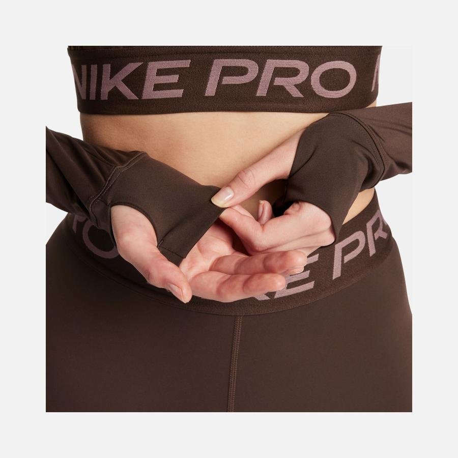  Nike Pro 365 Dri-Fit Cropped Training Long-Sleeve Kadın Tişört