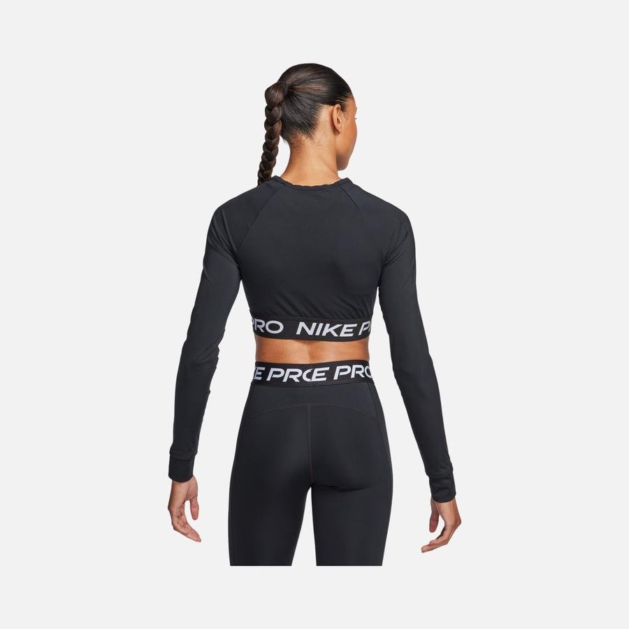  Nike Pro 365 Dri-Fit Cropped Training Long-Sleeve Kadın Tişört