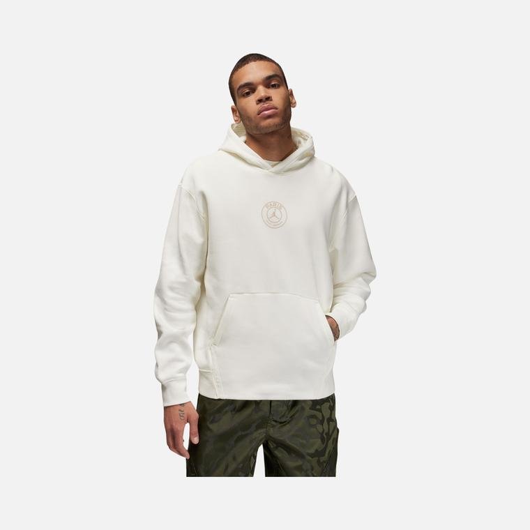 Nike Paris Saint-Germain Wordmark Heritage Fleece Pullover Hoodie Erkek Sweatshirt