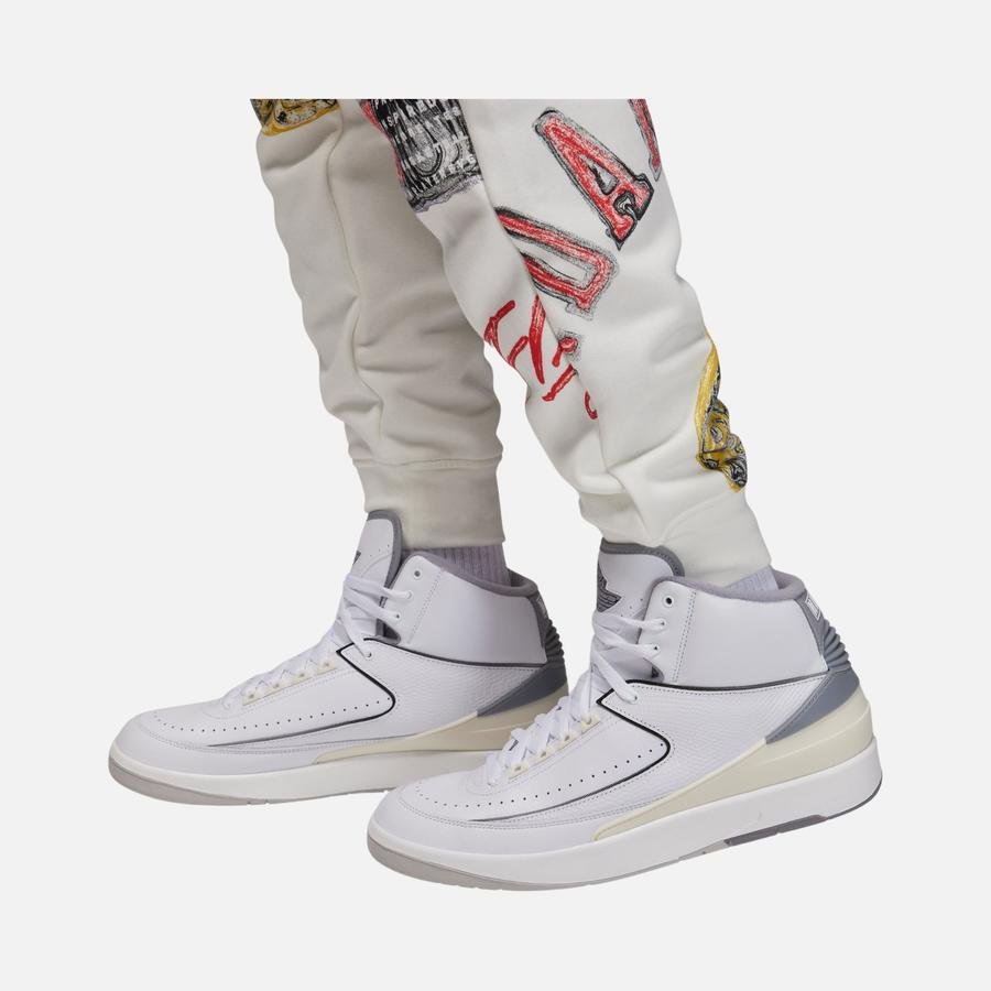  Nike Jordan Essentials Fleece All-Over Printed Erkek Eşofman Altı