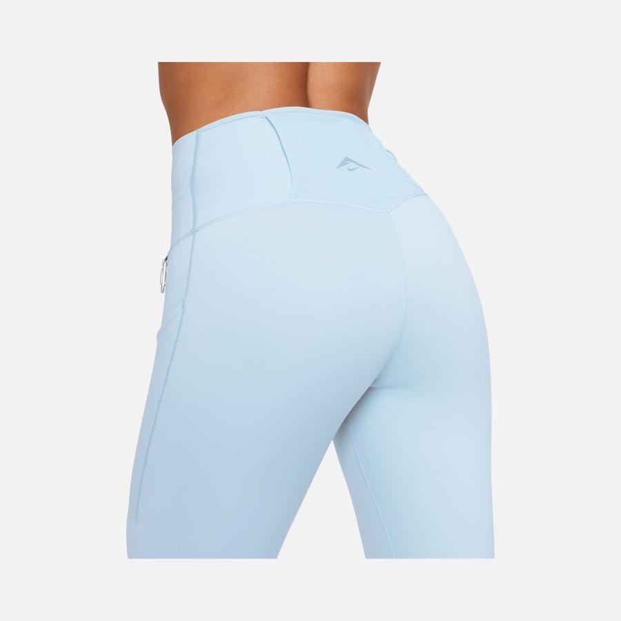  Nike Dri-Fit Go Firm-Support High-Waisted 7/8 ''Removable Pack & Carabiner'' Trail Kadın Tayt