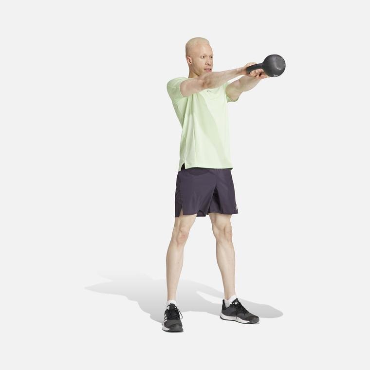 adidas Designed for Training Hııt Workout Short-Sleeve Erkek Tişört