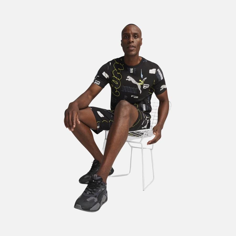  Puma Sportswear Brand Love Graphic Short-Sleeve Erkek Tişört