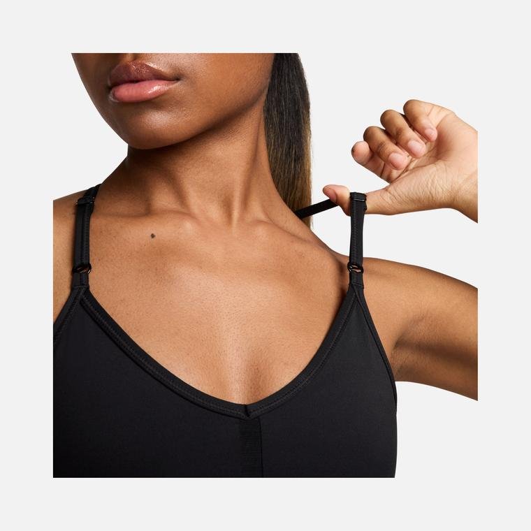 Nike Dri-Fit Indy ''Transparent Swoosh Detail'' Lightly Supported Padded Training Kadın Bra