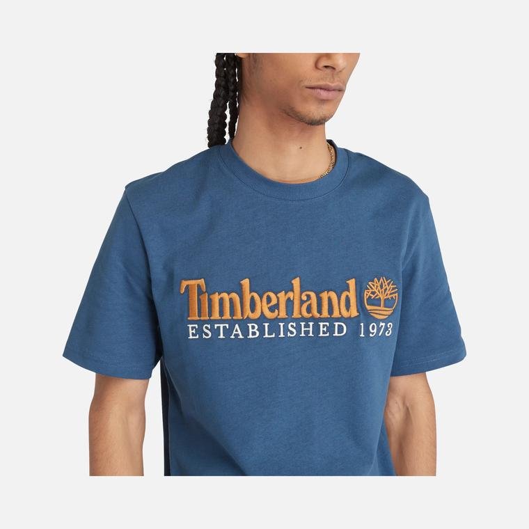 Timberland Sportswear Embroidery Logo Graphic SS24 Short-Sleeve Erkek Tişört