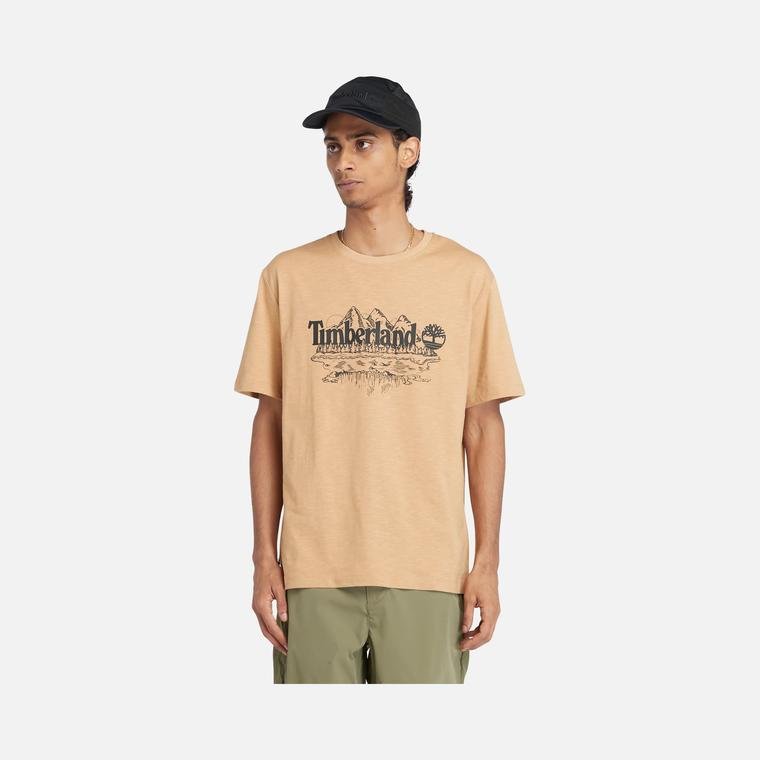 Мужская футболка Timberland Sportswear Graphic Slub Tree SS24 Short-Sleeve