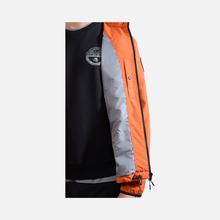 Napapijri Sportswear Tundra Mesh Lined Full-Zip Hoodie Erkek Ceket