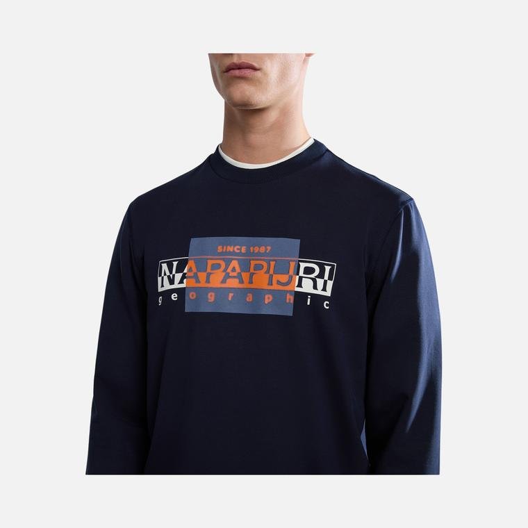 Napapijri Sportswear Smallwood Graphic Erkek Sweatshirt