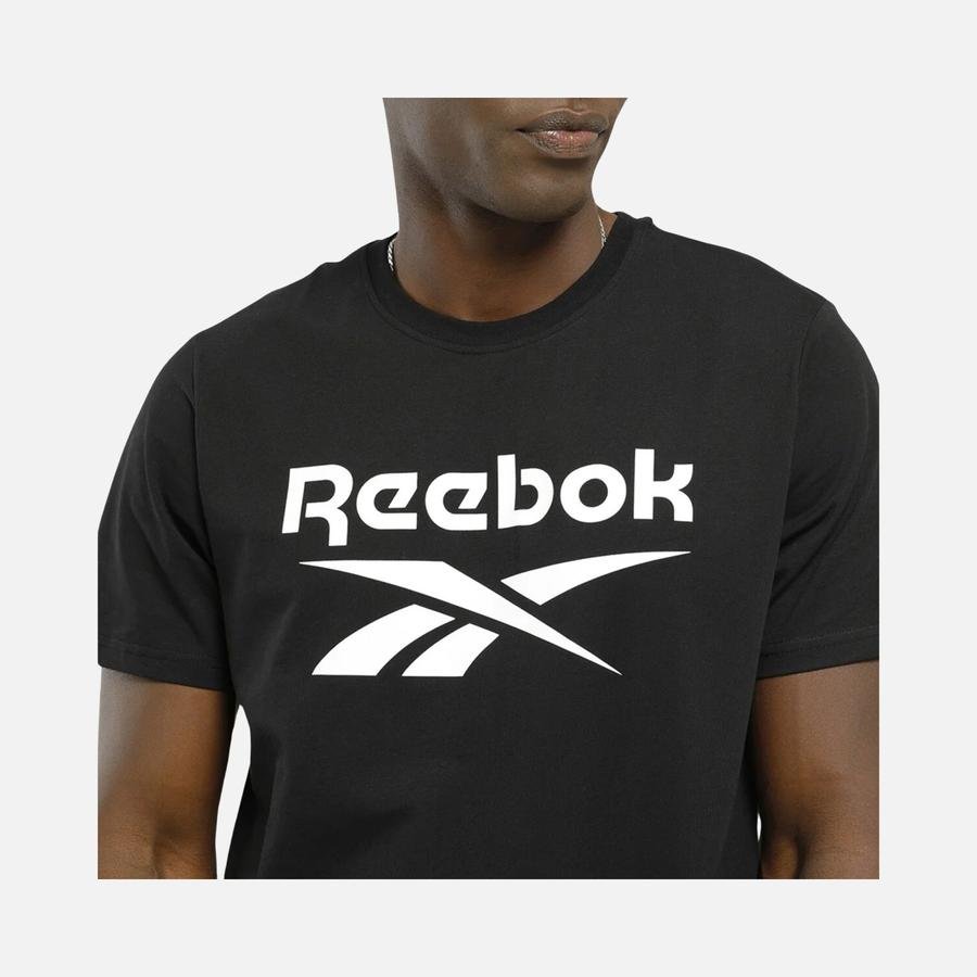  Reebok Sportswear Identity Stacked Logo Short-Sleeve '24 Erkek Tişört