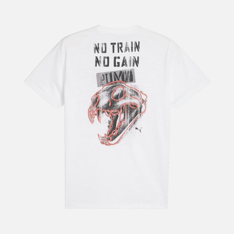 Puma Train Emblem Graphic Training Short-Sleeve Erkek Tişört