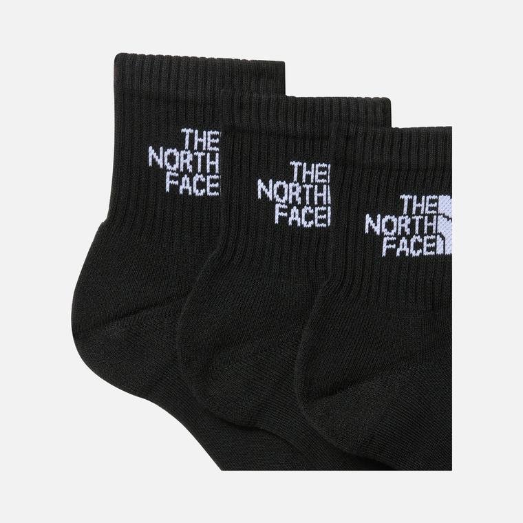 North Face Multi Sport Cushion 1/4 Quarter (3 Pairs) Unisex Çorap