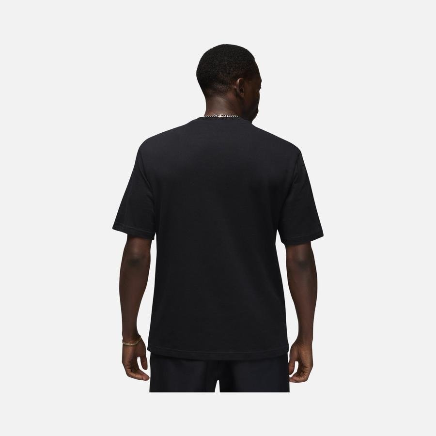  Nike Jordan Brand Classical Embroidered Small AJ1 Patch Crew Short-Sleeve Erkek Tişört