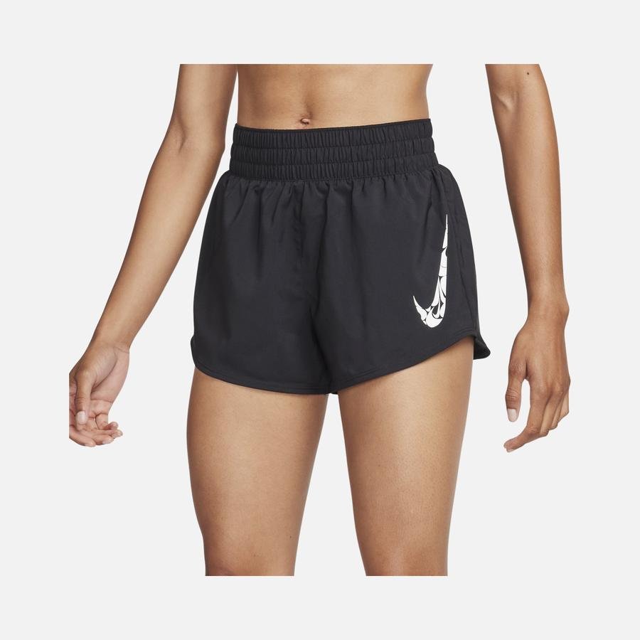 Nike One Swoosh Dri-Fit Mid-Rise 8cm (approx.) Brief-Lined Running Kadın Şort