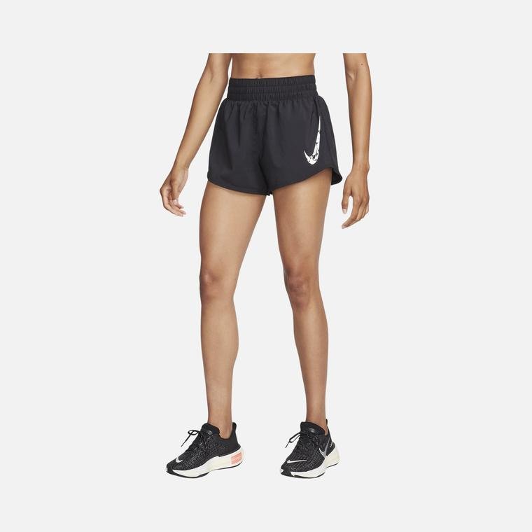 Nike One Swoosh Dri-Fit Mid-Rise 8cm (approx.) Brief-Lined Running Kadın Şort