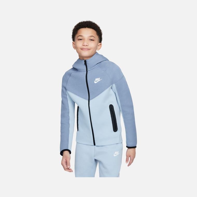 Nike Sportswear Tech Fleece Full-Zip Hoodie SS24 (Boys') Çocuk Sweatshirt