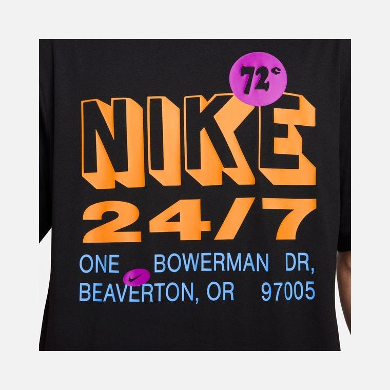 Nike Dri-Fit Hyverse Graphic UV Fitness Short-Sleeve Erkek Tişört