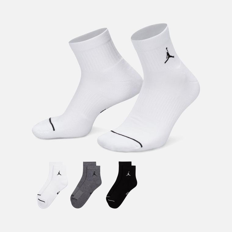 Nike Jordan Everyday Ankle (3 Pairs) Unisex Çorap
