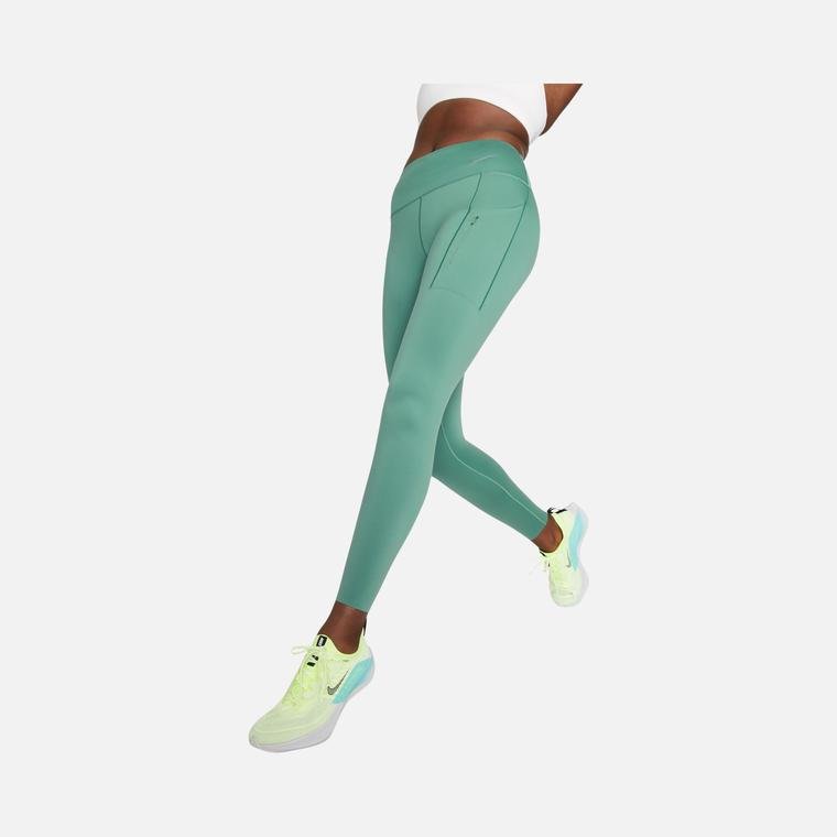 Женские тайтсы Nike Go Firm-Support Mid-Rise Full-Length Training Tayt для тренировок