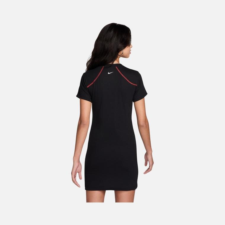 Nike Sportswear Gel Mesh Fabric Short-Sleeve Kadın Elbise