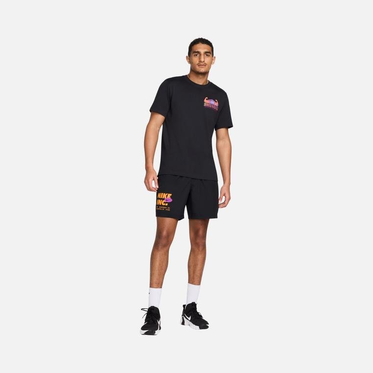 Nike Form Dri-Fit 7" Unlined Graphics Fitness Erkek Şort