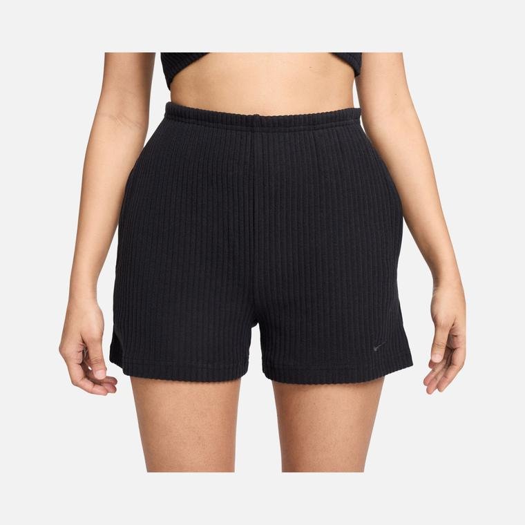 Женские шорты Nike Sportswear Chill Knit High-Waisted Slim 8cm (approx.) Ribbed