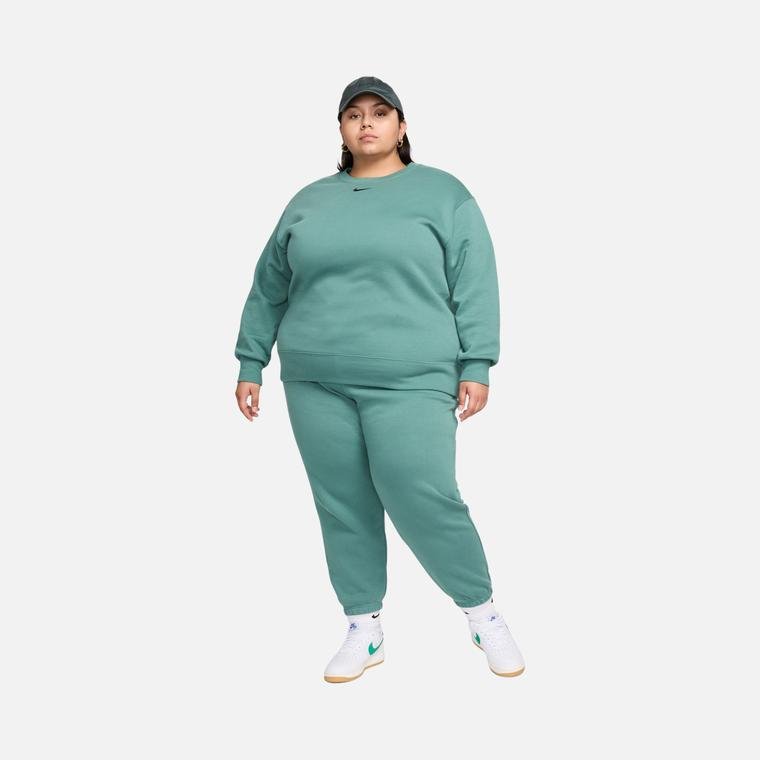 Nike Sportswear Phoenix Fleece Oversized Crew-Neck (Plus Size) Kadın Sweatshirt
