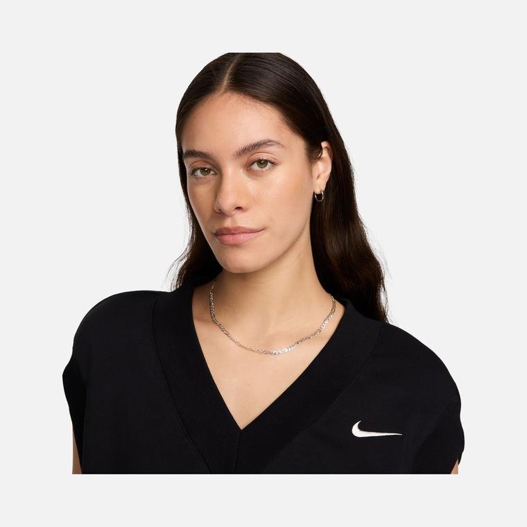 Nike Sportswear Phoenix Fleece Oversized Gilet Kadın Atlet